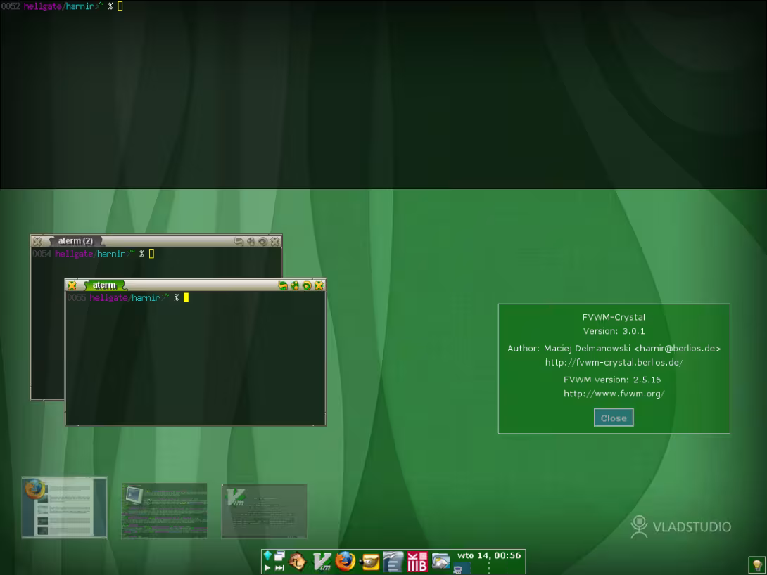 FVWM-Crystal Screenshot