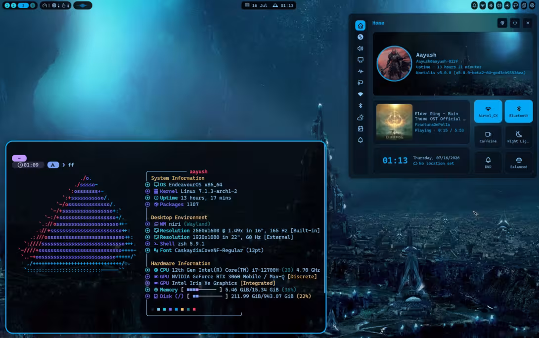 Noctalia Screenshot