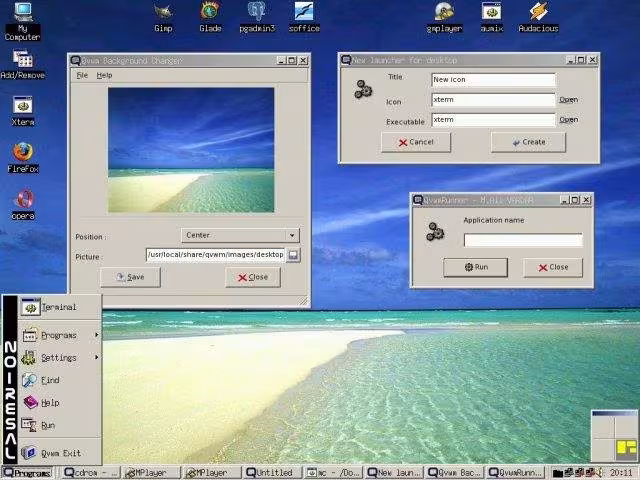 qvwm Screenshot